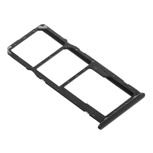 SIM-holder - Samsung Galaxy A20s A207, Dual SIM, Sort