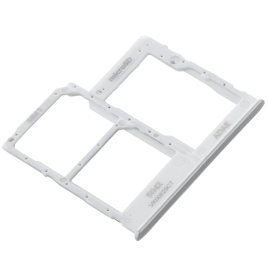 SIM-holder - Samsung Galaxy A41 A415, Dual SIM, Hvid