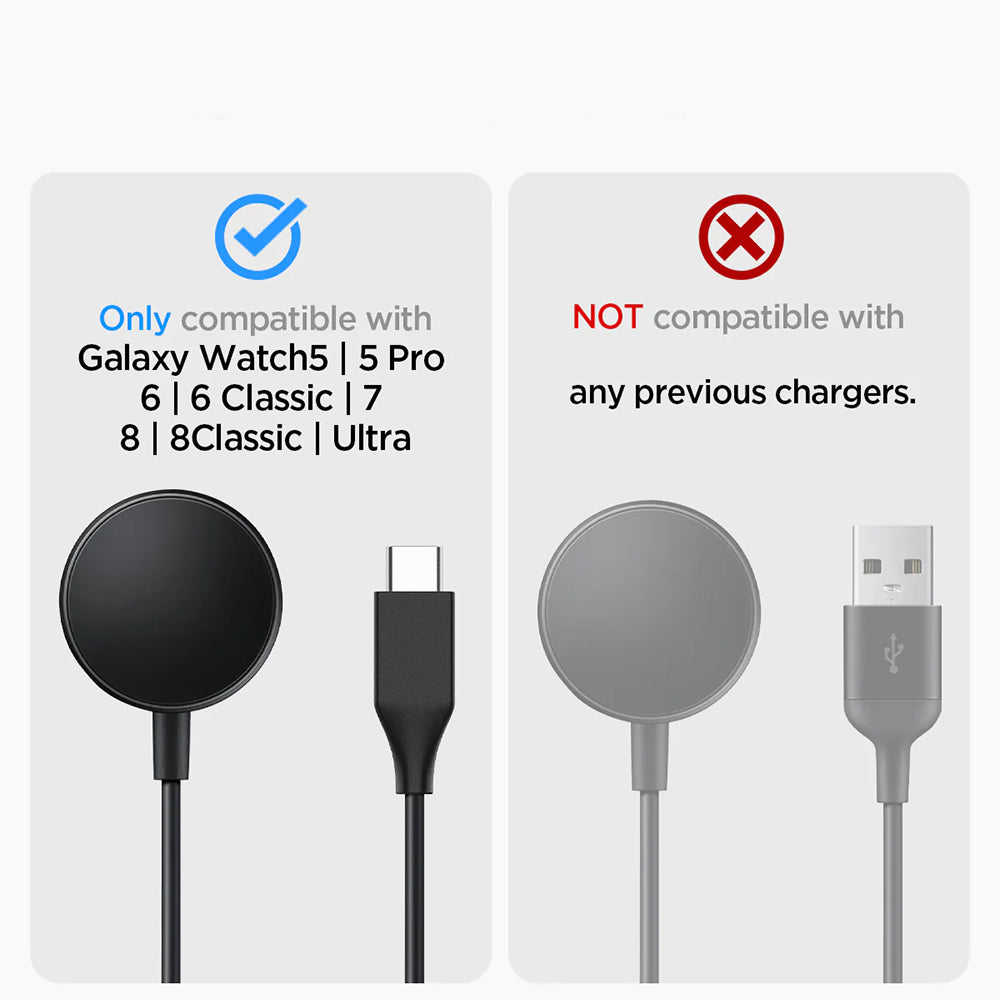 Spigen S353 holder til Samsung Galaxy Watch Series, Sort AMP05302