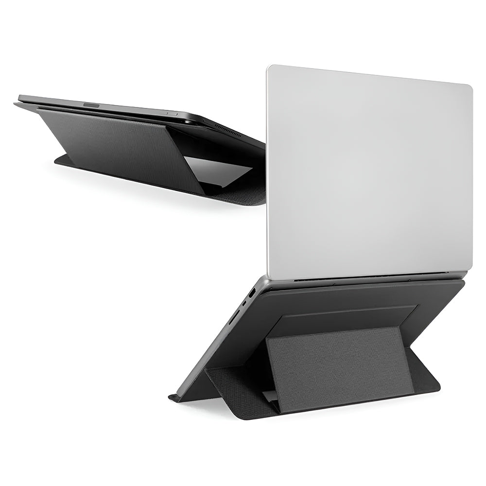 Spigen Slim Fold LD201-S7 stand til bærbar computer max. 14 tommer, sort AMP11116