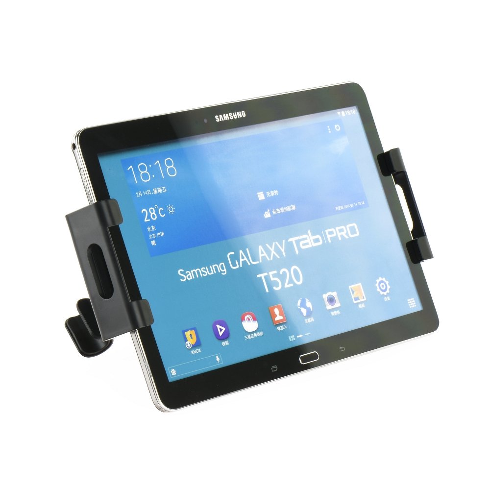 Baseus BackSeat Nakkestøtteholder til Telefon / Tablet, 4.7inch - 12.9inch, Sort SUHZ-01