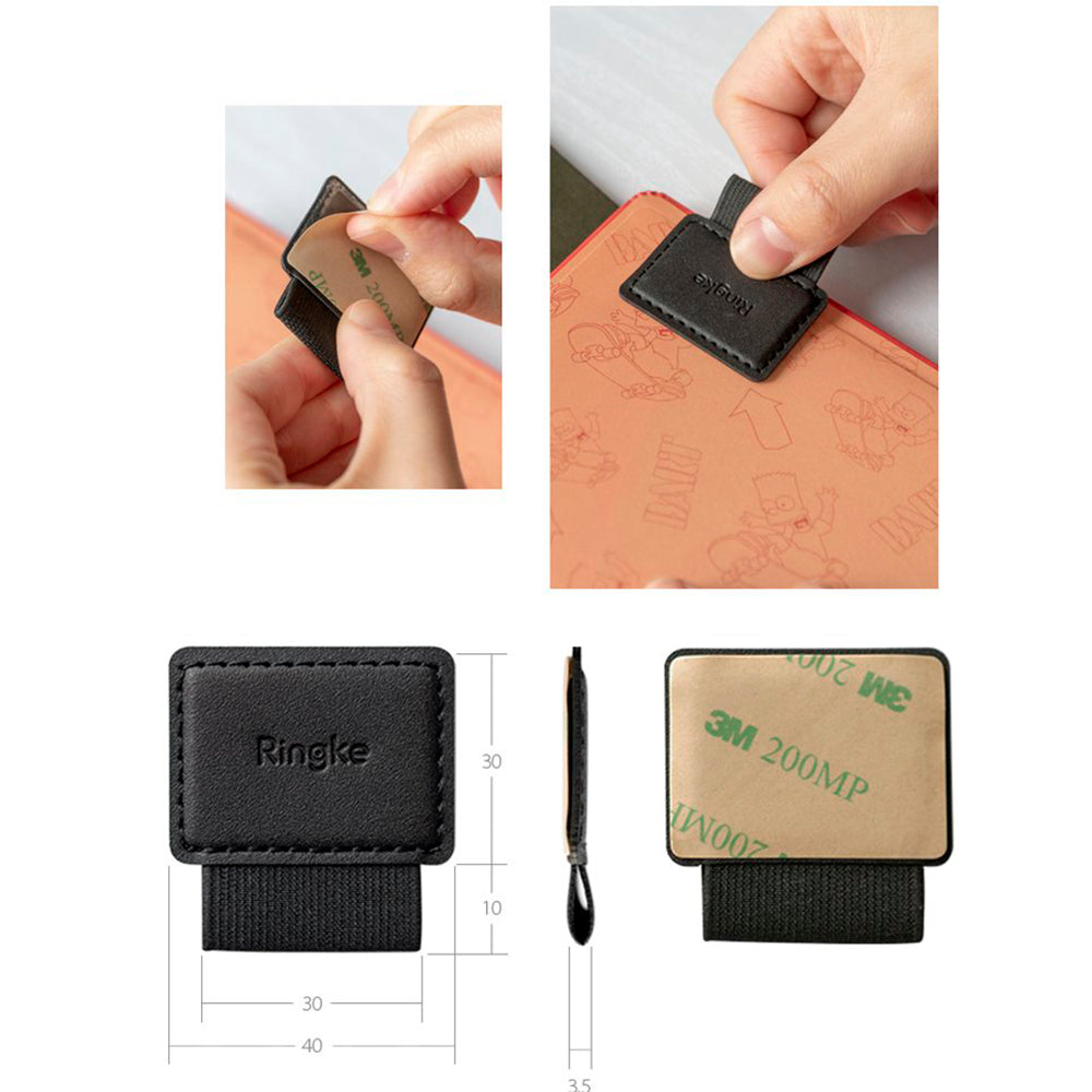 Ringke Touch Pen Holder, Sæt med 5 stykker, Sort