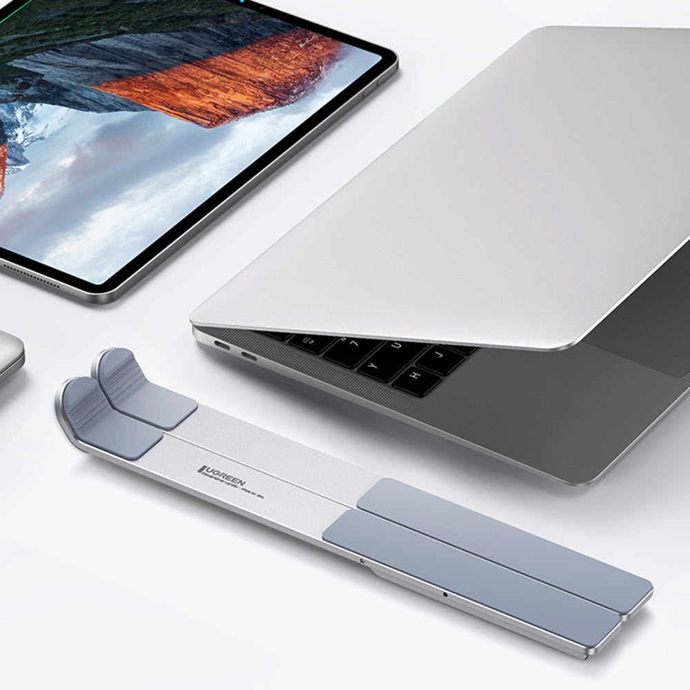 UGREEN LP451 Støtte til Laptop max. 17.3 tommer, Sølv
