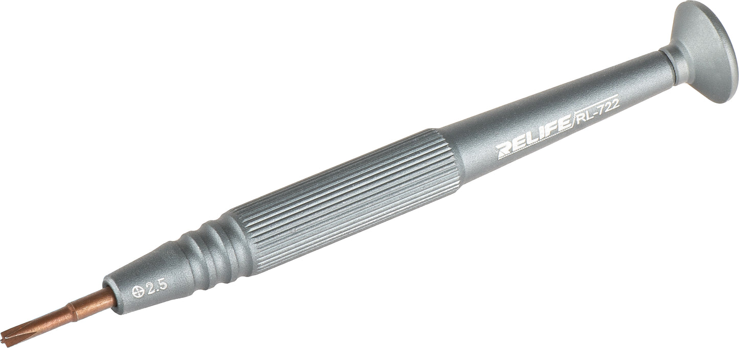 Relife RL-722 Skruetrækker, Tomt Kryds 2,5mm