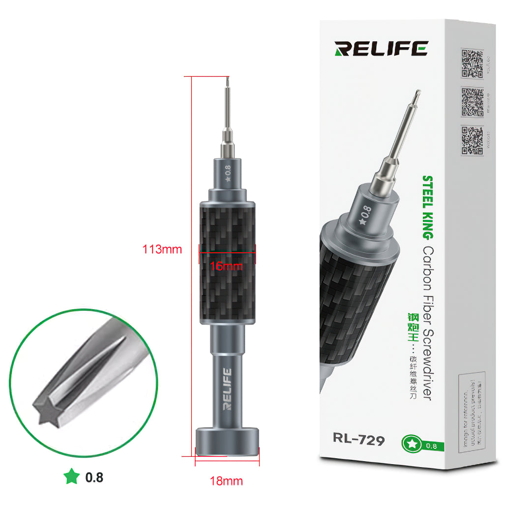 Skruetrækker Relife RL-729, Pentalobe 0.8mm