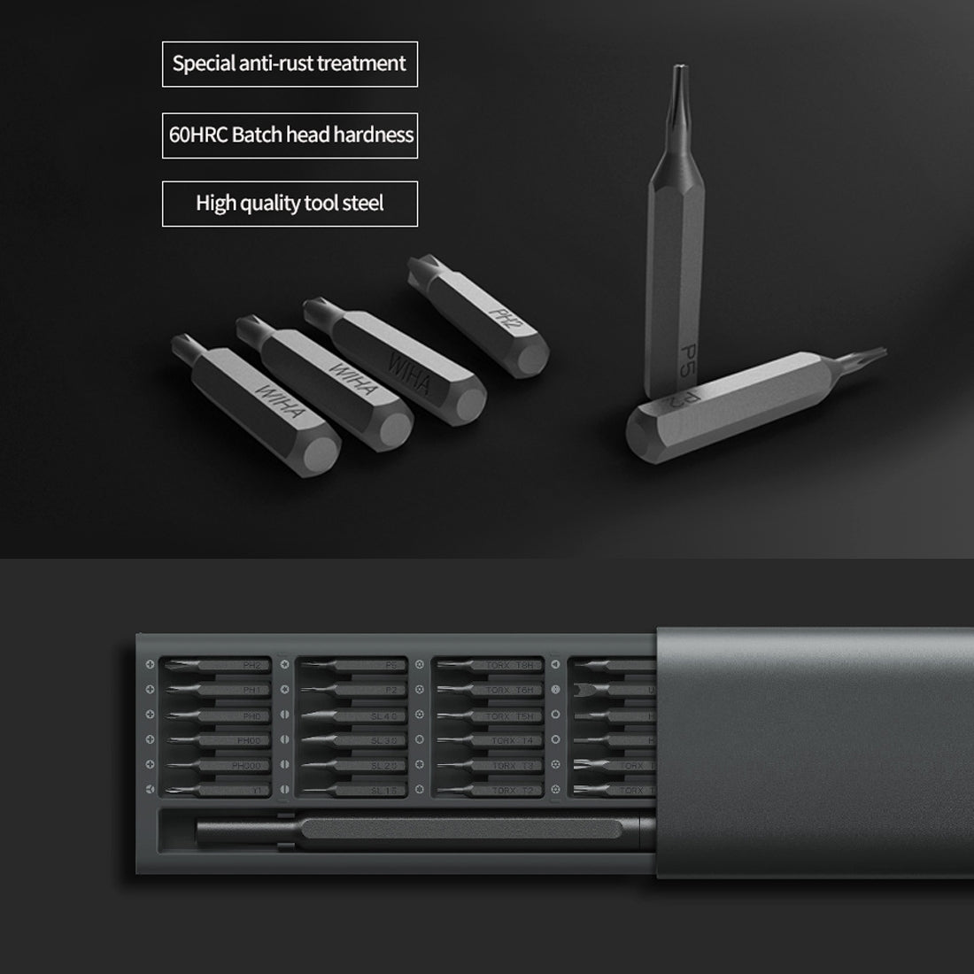 Skruetrækker Xiaomi Mijia, 24in1 BHR4680GL