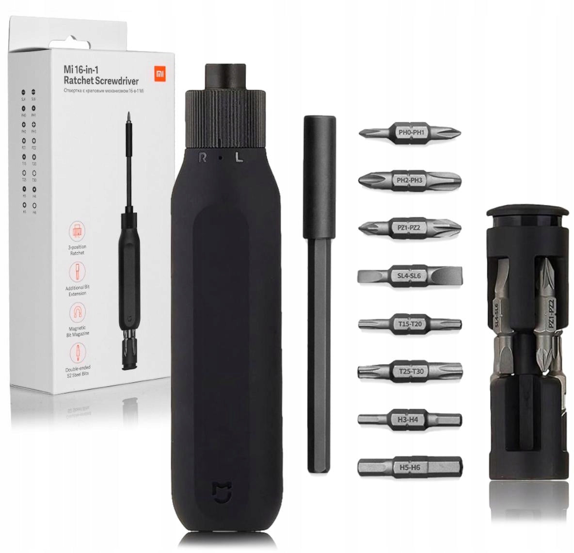 Xiaomi Ratchet Screwdriver, 16in1 BHR4779GL