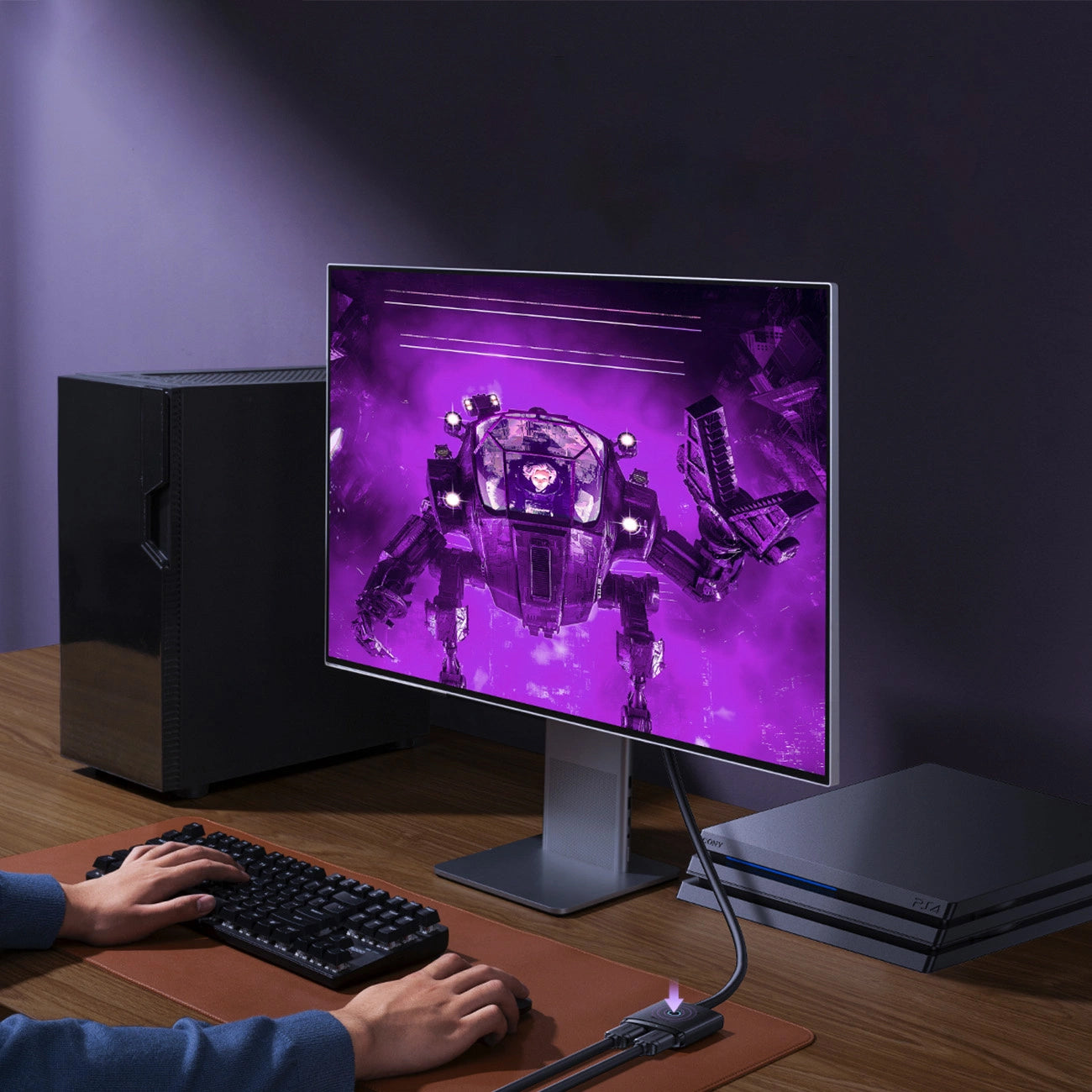 Switch Video Baseus AirJoy Cluster Bidirectional, Sort B01331105111-01