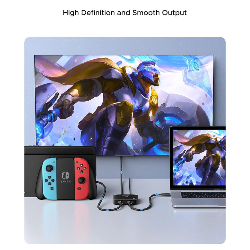 Switch Video HDMI UGREEN 65877, Sort