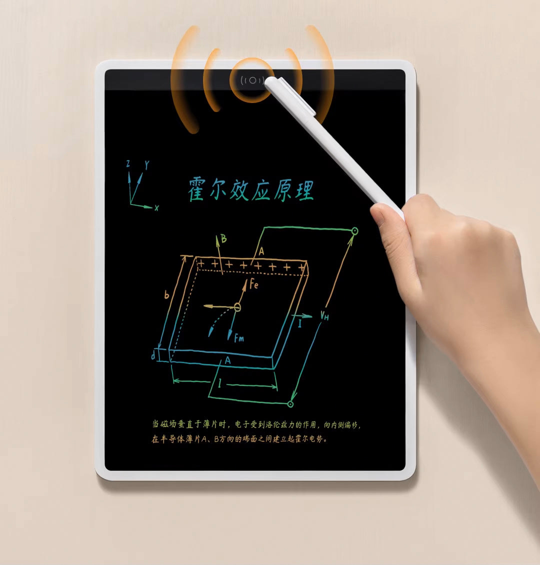 Xiaomi Color Edition tegne-/skrivetablet, 13.5 tommer, Hvid BHR7278GL