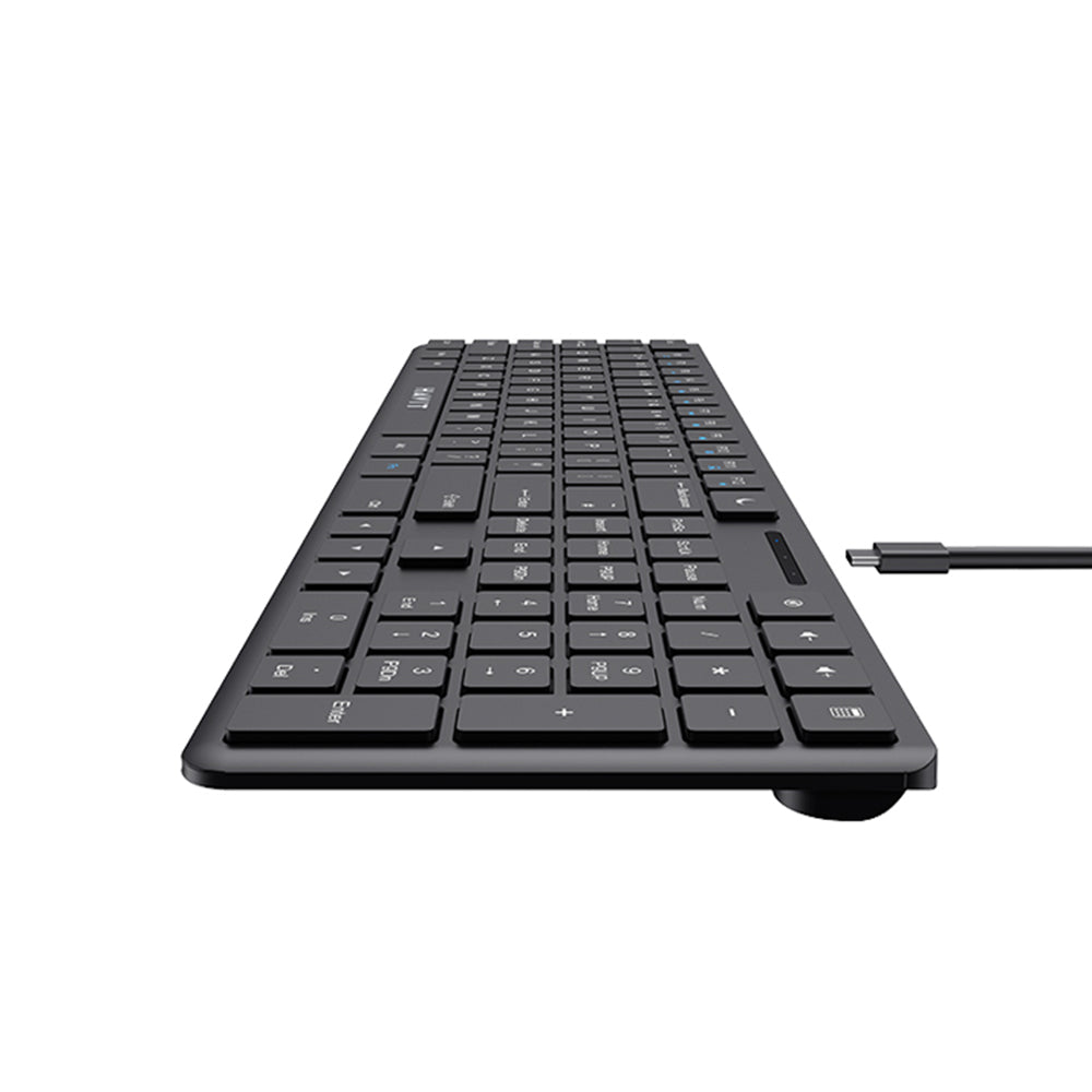Tastatur Wired USB HAVIT KB252, USB-C, 1,5 m, Sort