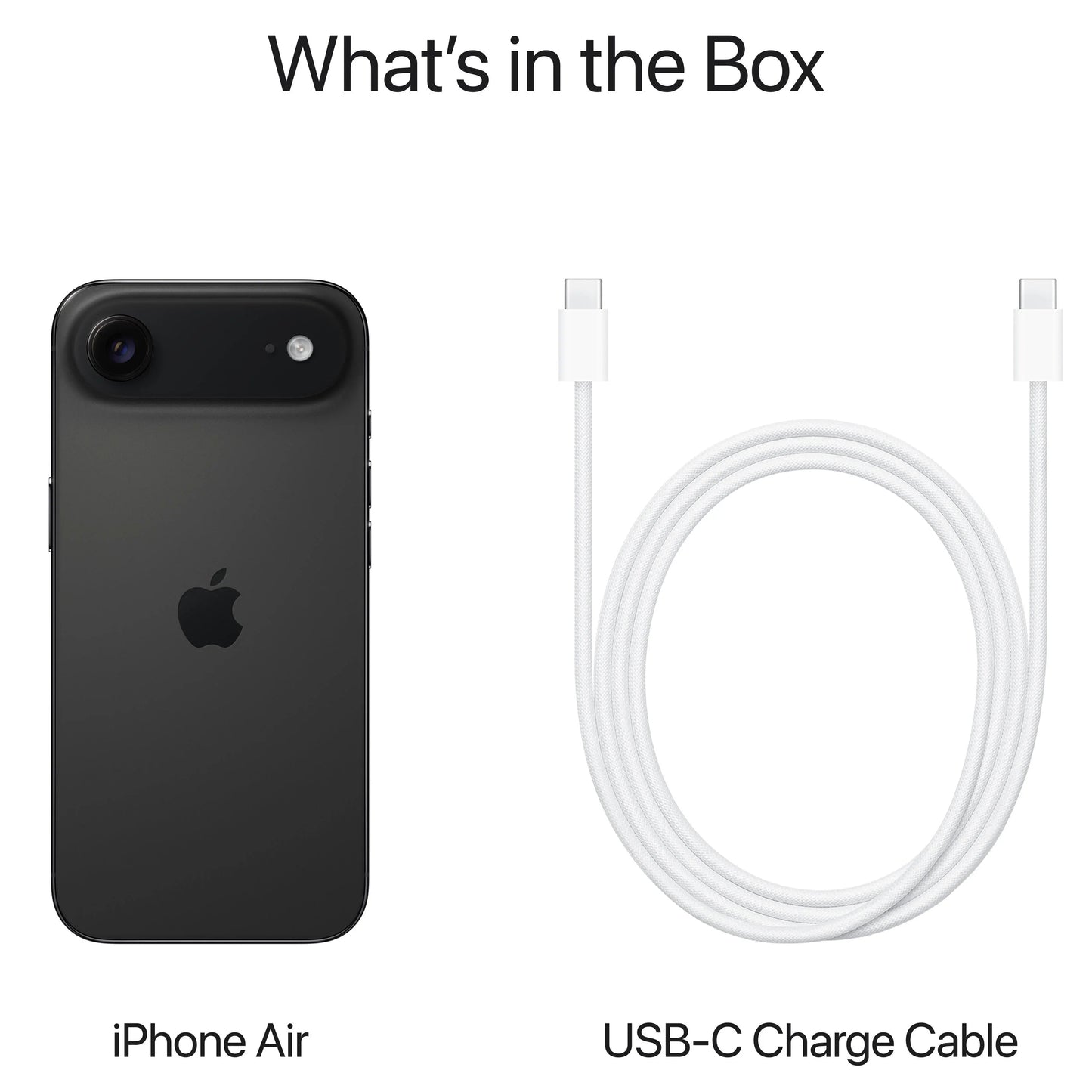 Mobiltelefon Apple iPhone Air, 256GB, Space Black MG2L4ZD/A