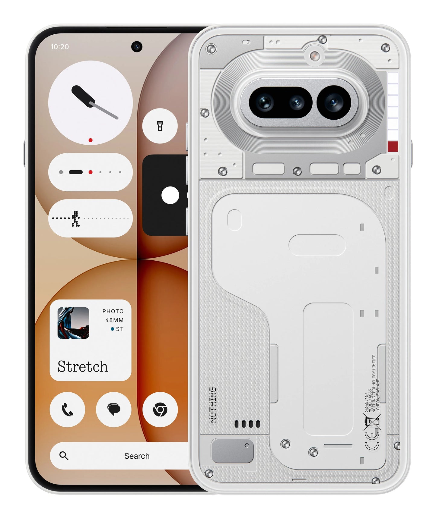 Mobiltelefon Nothing Phone (4a), 128GB, 8GB, Hvid A10400277
