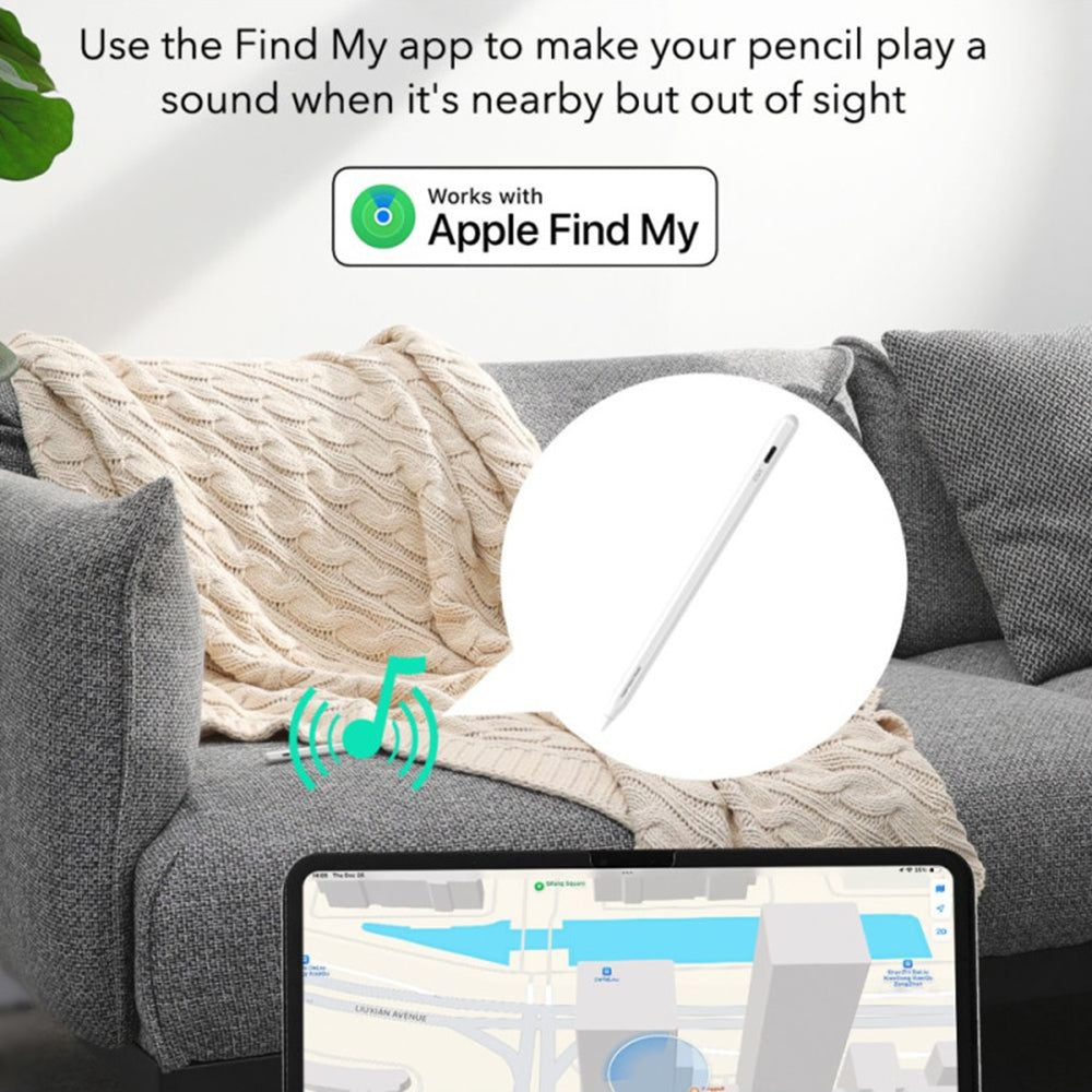 Touch Pen ESR Geo til Apple iPad, Aktiv Version, Hvid