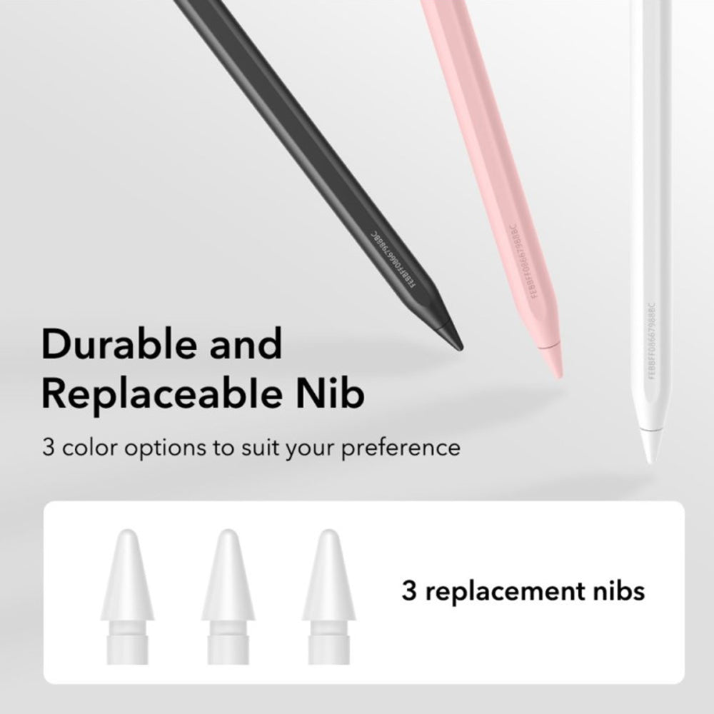 Touch Pen ESR Geo til Apple iPad, Aktiv Version, Hvid
