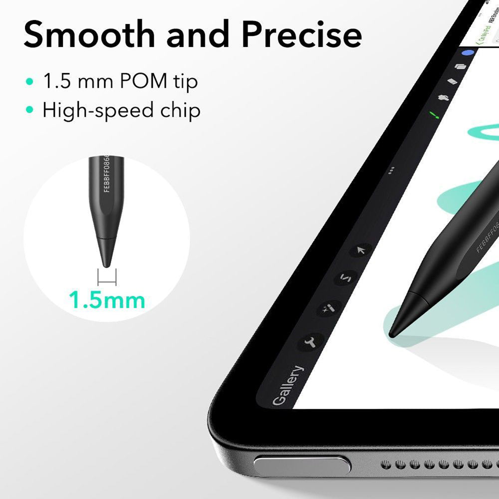 Touch Pen ESR Geo til Apple iPad, Aktiv Version, Sort