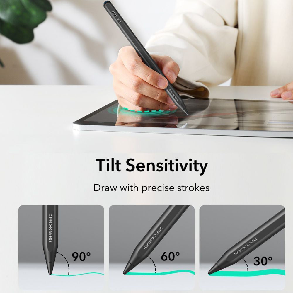 Touch Pen ESR Geo til Apple iPad, Aktiv Version, Sort
