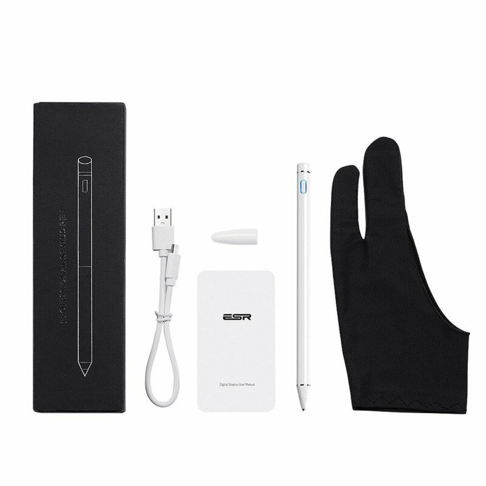Touch Pen ESR K838, Aktiv Version, Hvid