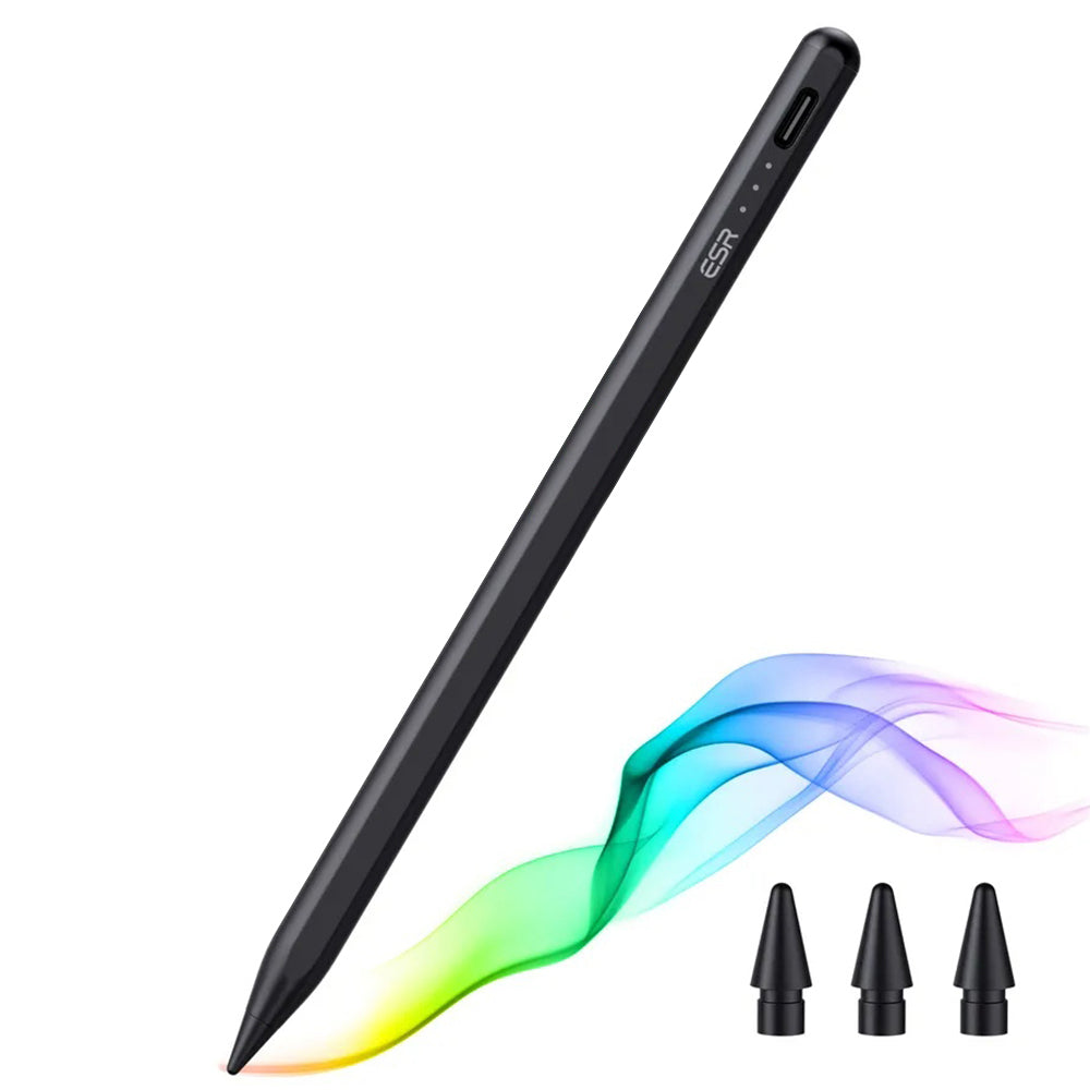 Touch Pen ESR til Apple iPad, Aktiv Version, Sort