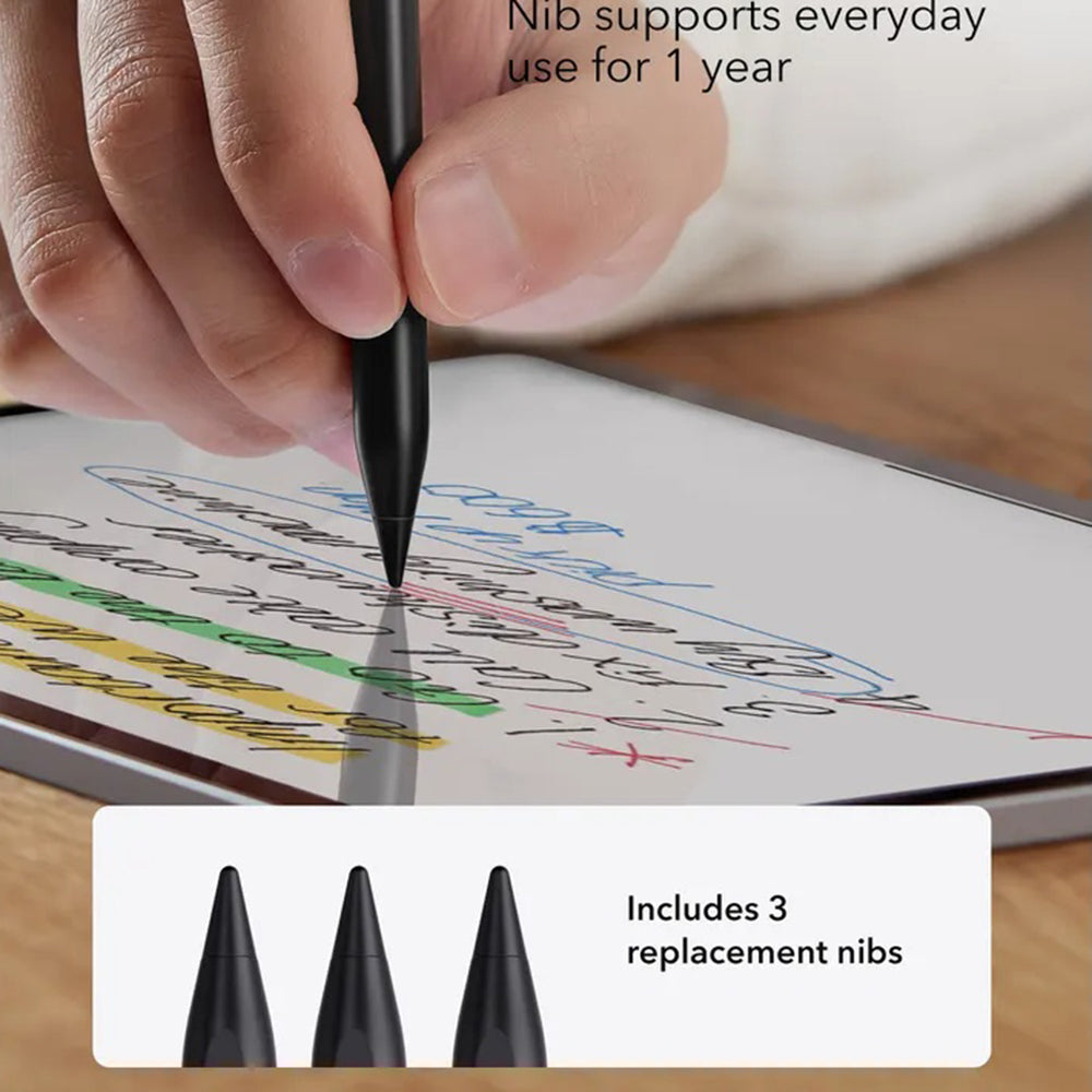 Touch Pen ESR til Apple iPad, Aktiv Version, Sort