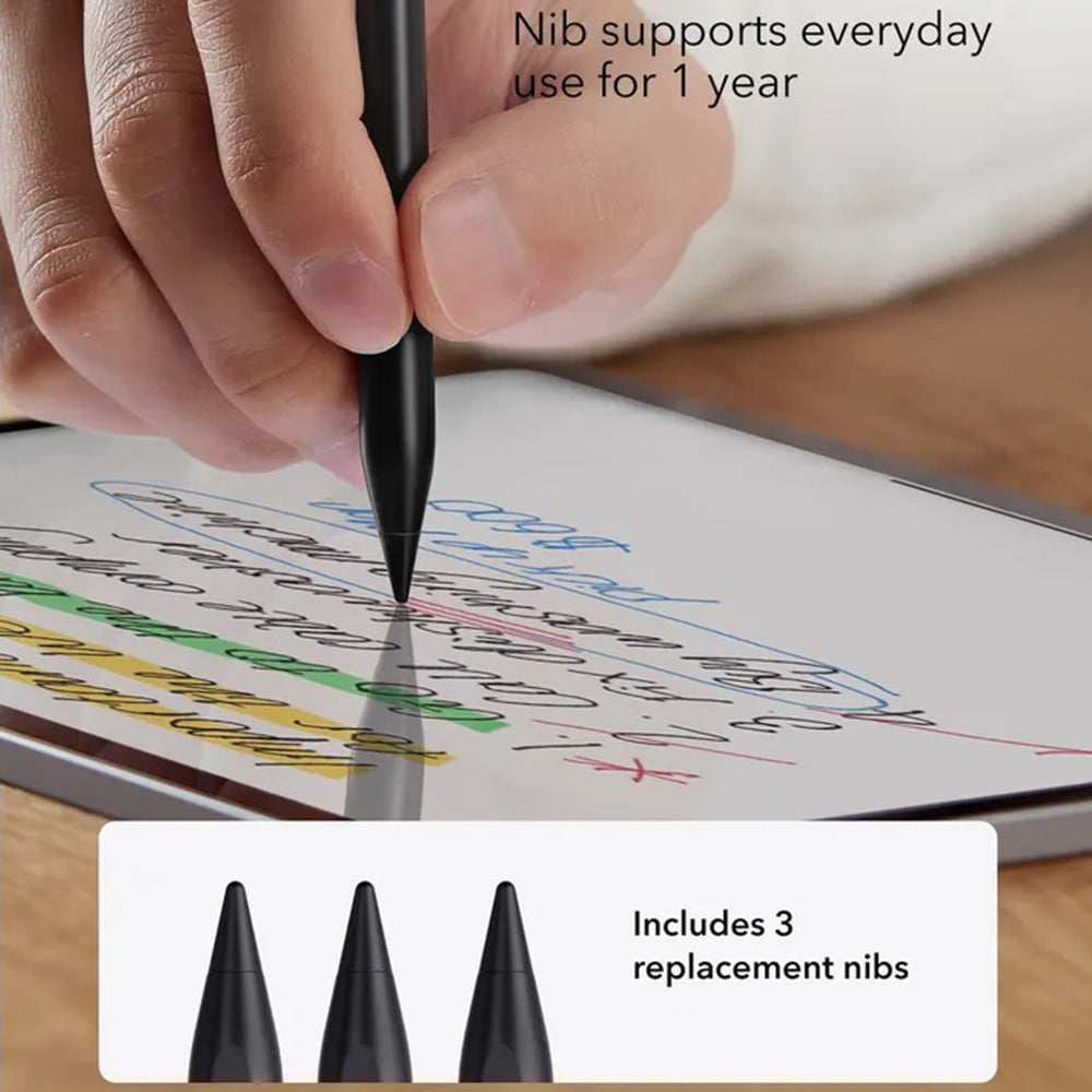Touch Pen ESR til Apple iPad, Aktiv Version, Sort