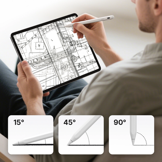 Touch Pen Metapen A8 til Apple iPad, Aktiv Version, Hvid ME-APP152