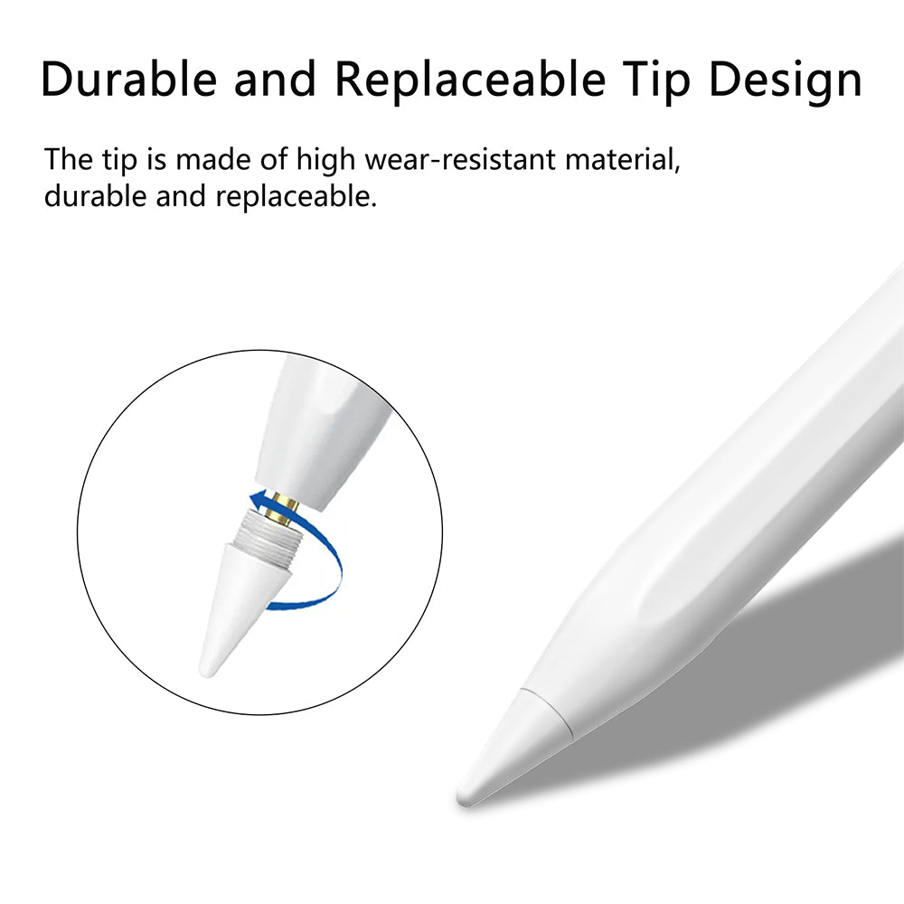 Touch Pen Techsuit AC10-CP til Apple iPad, Aktiv Version, Hvid