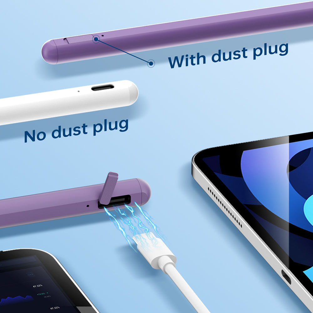 Touch Pen Techsuit AC10SH til Apple iPad, Aktiv Version, Sort