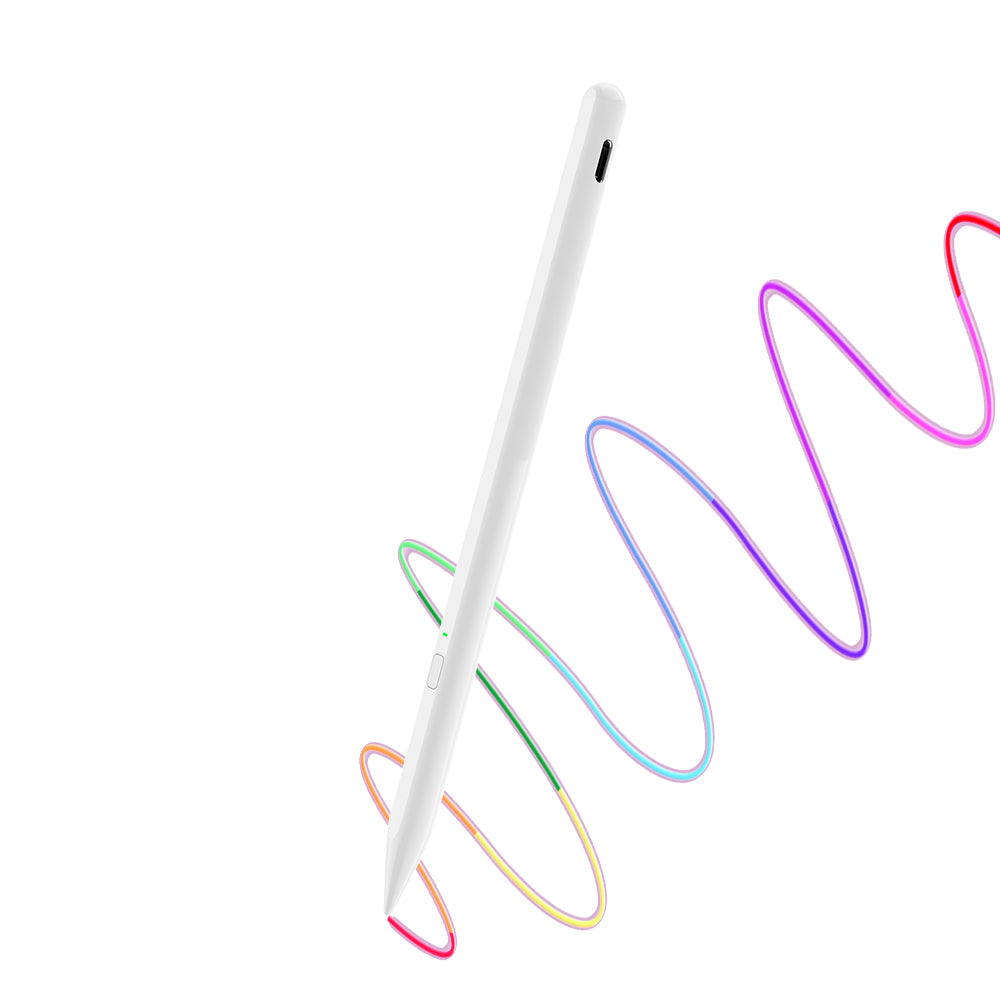 Touch Pen Techsuit AX10 til Apple iPad, Aktiv Version, Hvid