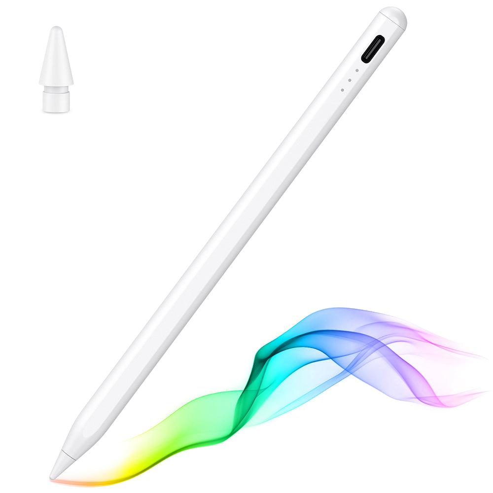 Touch Pen Techsuit JA04 til Apple iPad, Aktiv Version, Hvid