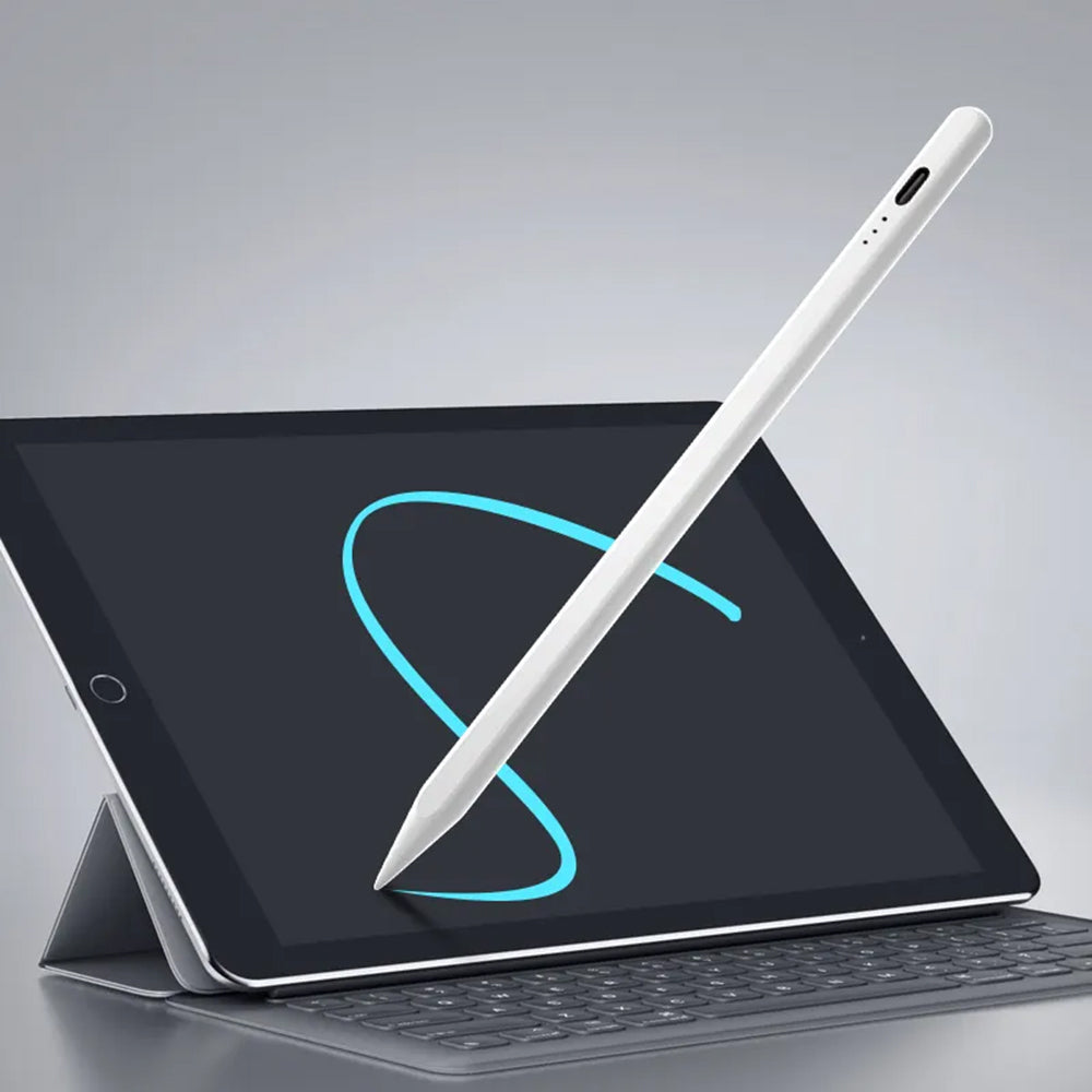 Touch Pen Techsuit JA04 til Apple iPad, Aktiv Version, Hvid