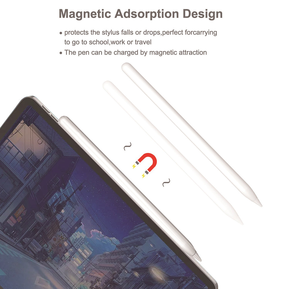 Touch Pen Techsuit M2 til Apple iPad, Aktiv Version, Hvid