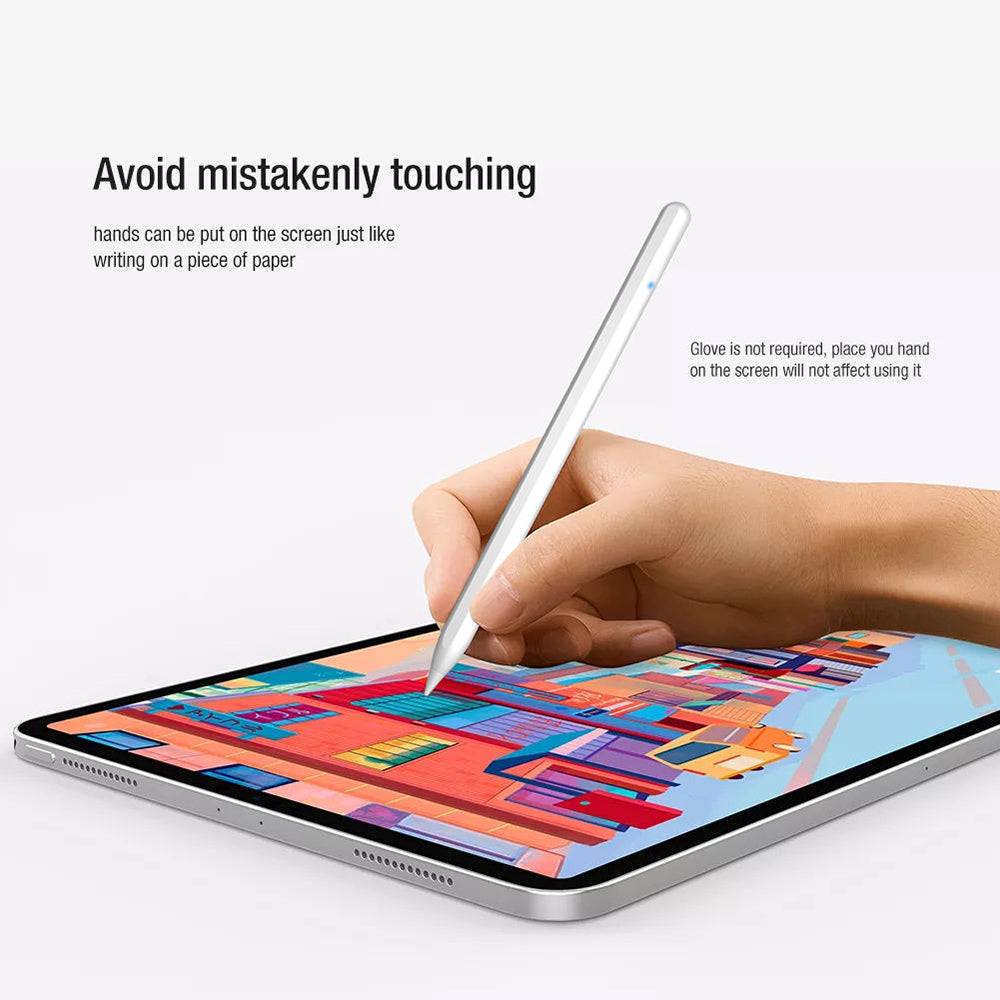 Touch Pen Techsuit M2 til Apple iPad, Aktiv Version, Hvid
