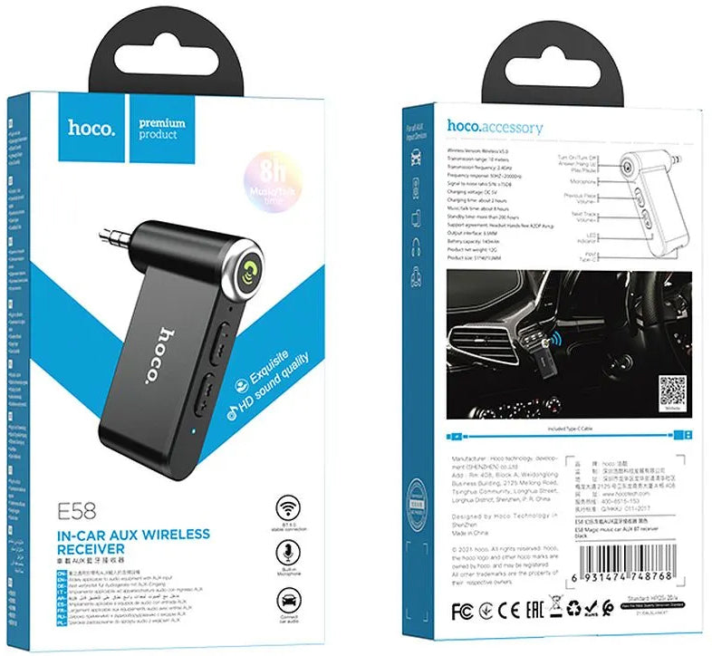 Bluetooth-modtager HOCO E58