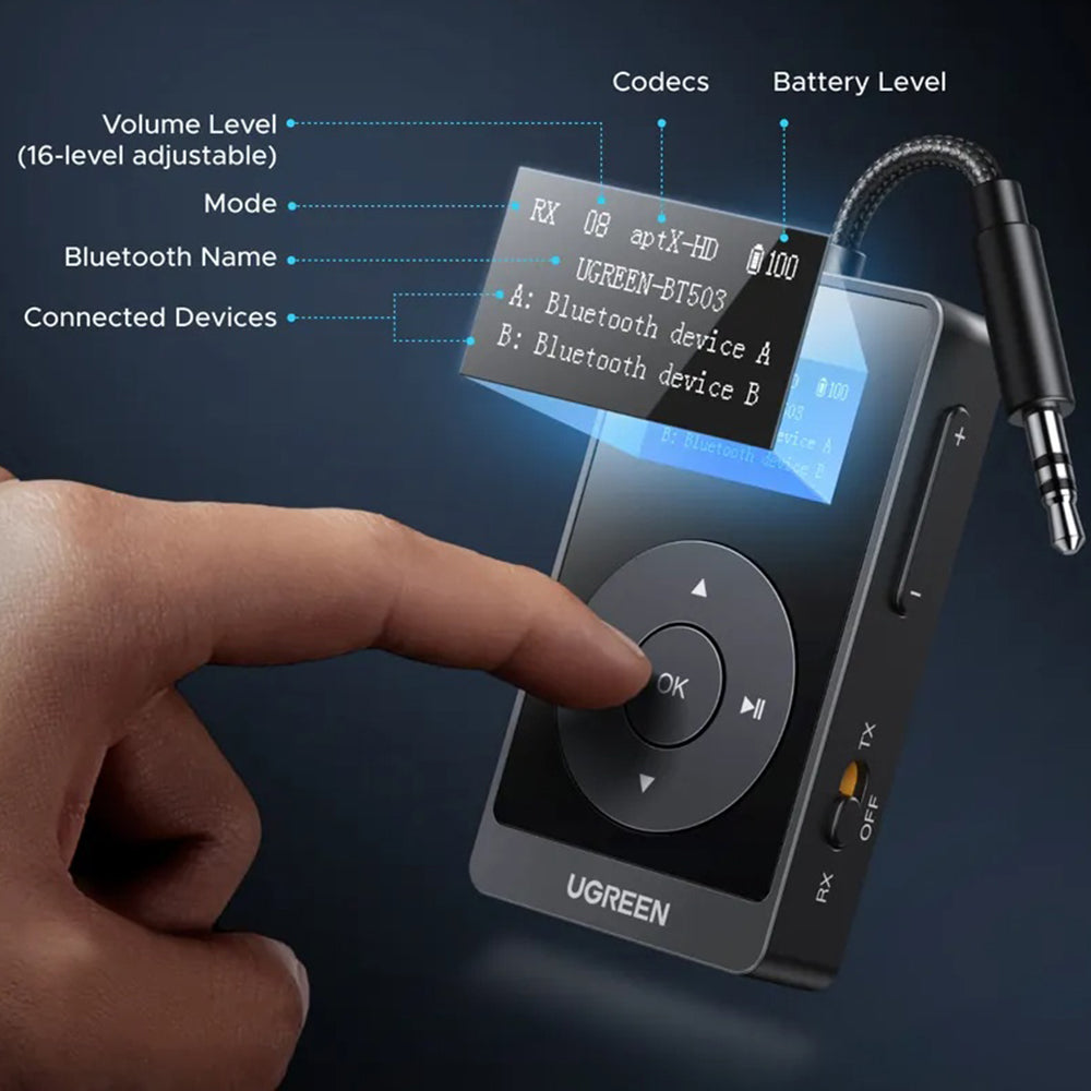 Transmitter / Modtager Bluetooth UGREEN BT503 (45492)