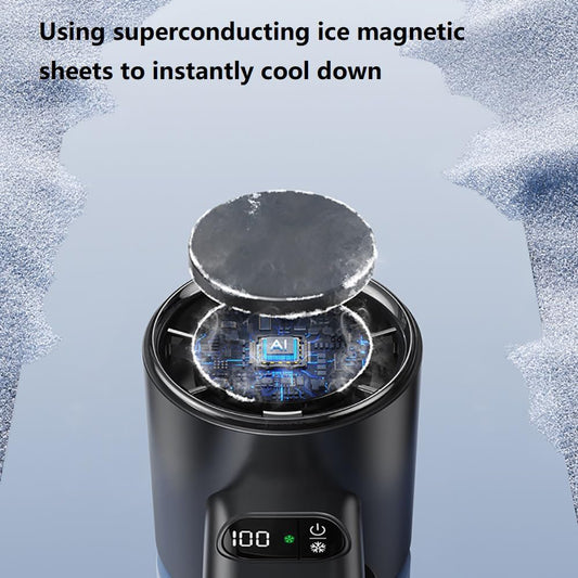 Bærbar ventilator Techsuit F83, sort