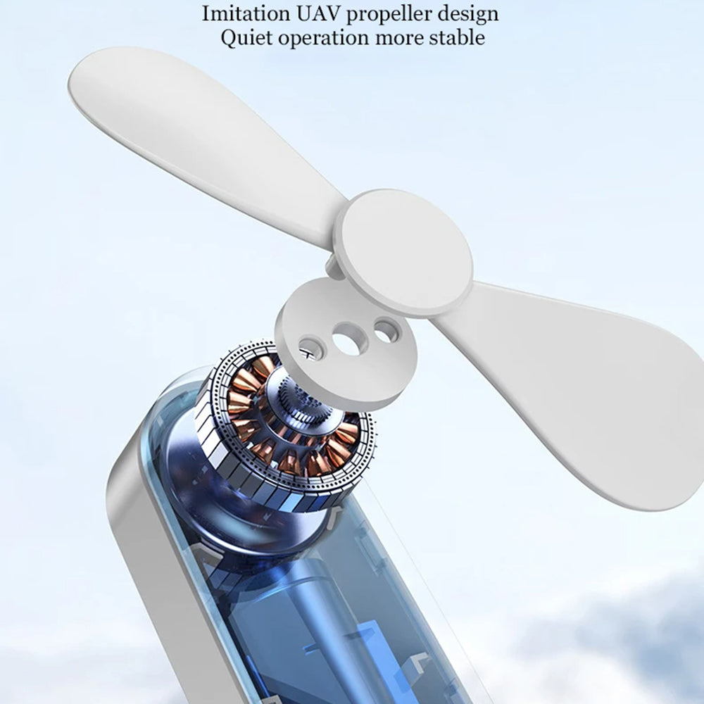 Bærbar ventilator Techsuit TF1, Grøn