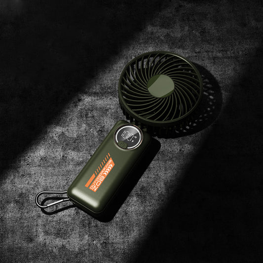 Bærbar ventilator Techsuit Z8, Grøn