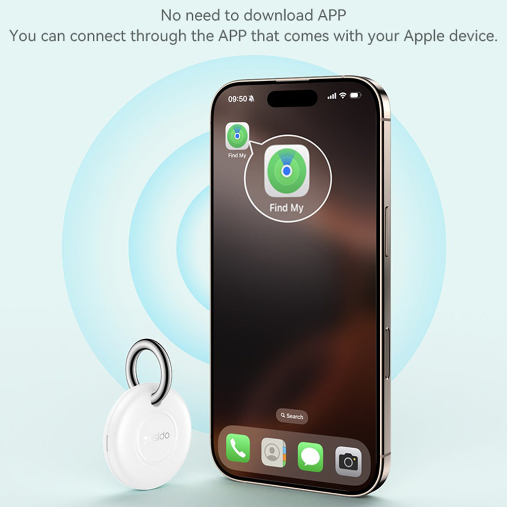 Yesido SmartTag EC14 til iOS-serien, Hvid
