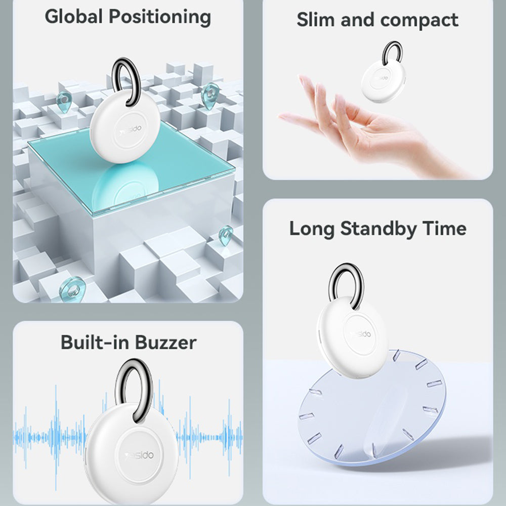Yesido SmartTag EC14 til iOS-serien, Hvid