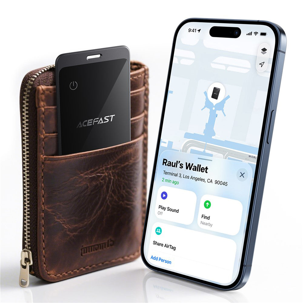 Acefast SmartTag S3 til iOS-serien, Grå