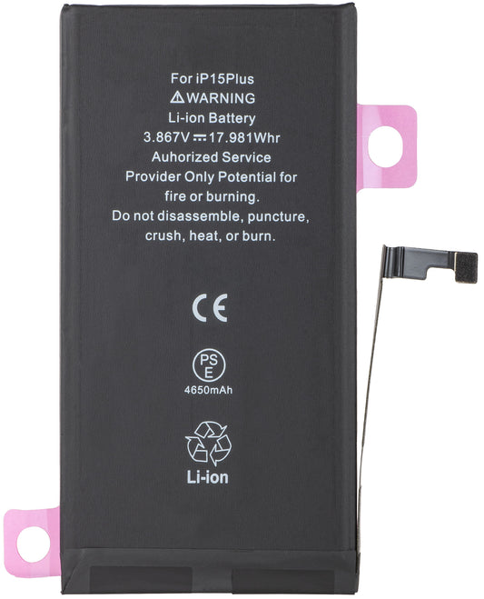 Apple iPhone 15 Plus batteri, Diagnostic High Capacity