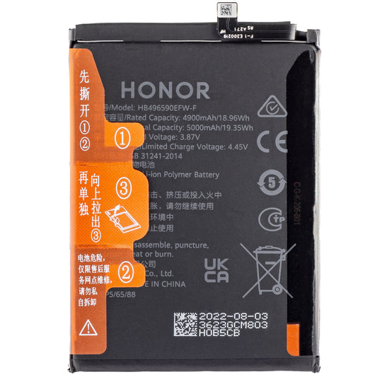 Batteri Honor 70 Lite / X6 / X7, HB496590EFW, Swap 24023623