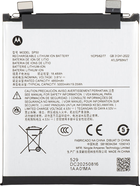 Motorola Edge 60 Neo batteri, SP50, Servicepakke SB18E84294