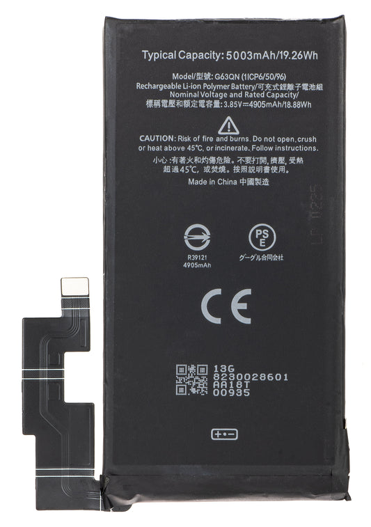 Batteri til Google Pixel 6 Pro, G63QN