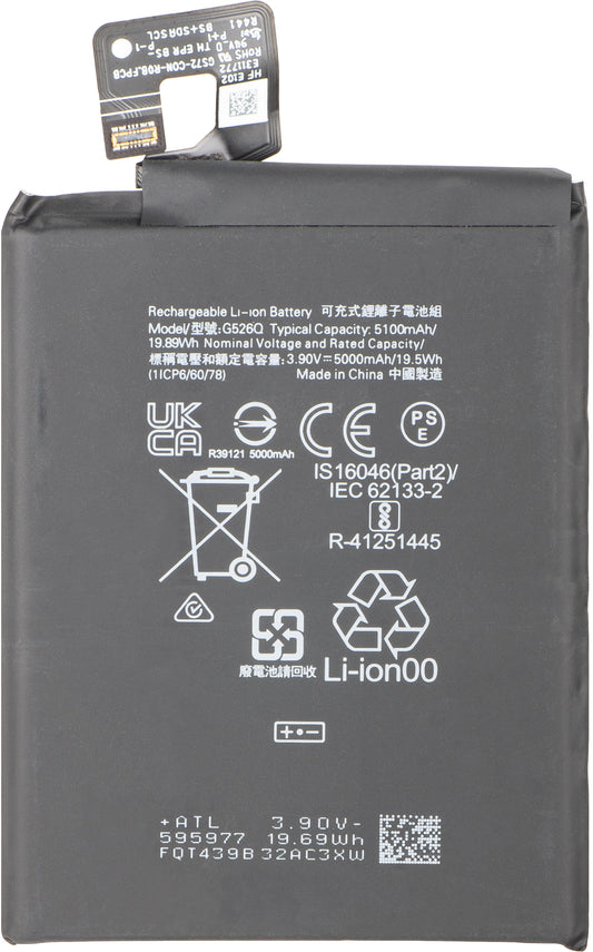 Battery for Google Pixel 9a, G526Q
