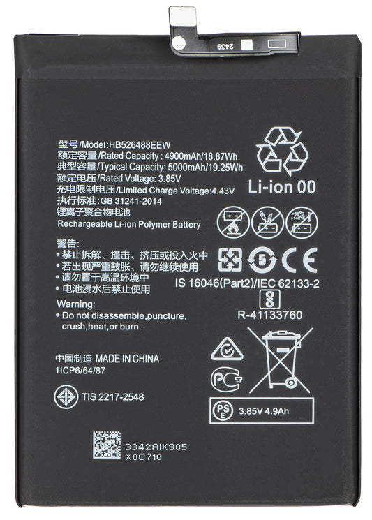 Batteri til Huawei P smart 2021, HB526488EEW