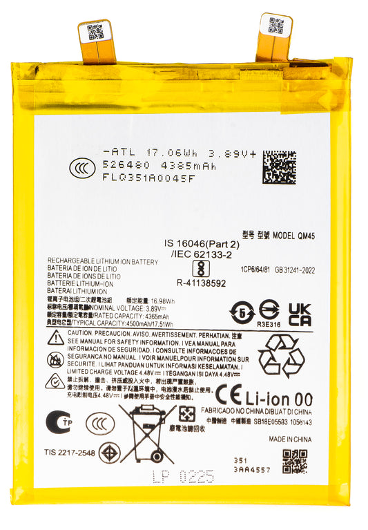 Batteri til Motorola Edge 50 Pro, QM45