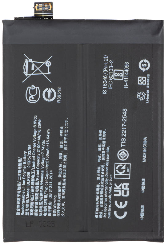 Batteri til Realme GT Master, BLP809