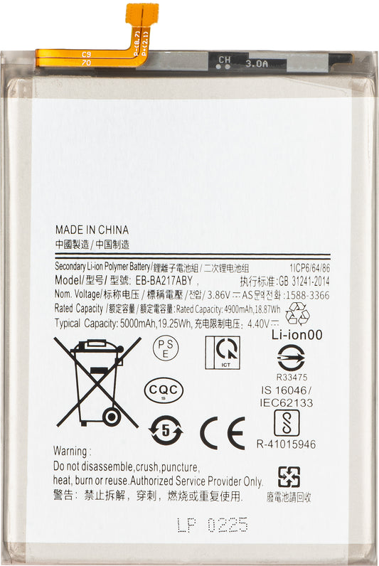 Batteri til Samsung Galaxy A13 A137 / A04s A047 / A13 A135 / A13 5G A136 / A12 Nacho A127, EB-BA217ABY